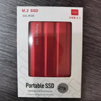 SSD External Drive Portable Storage Device Metal Enclosure