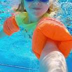 2-Pairs Inflatable Swimming Armbands Floaties Ages 3-6
