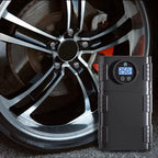 Portable 120 PSI Cordless Air Compressor – Tire Inflator for Car, Bike & Motorcycle