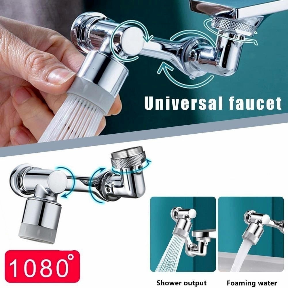 Universal 1080° Swivel Robotic Arm Extension Faucet