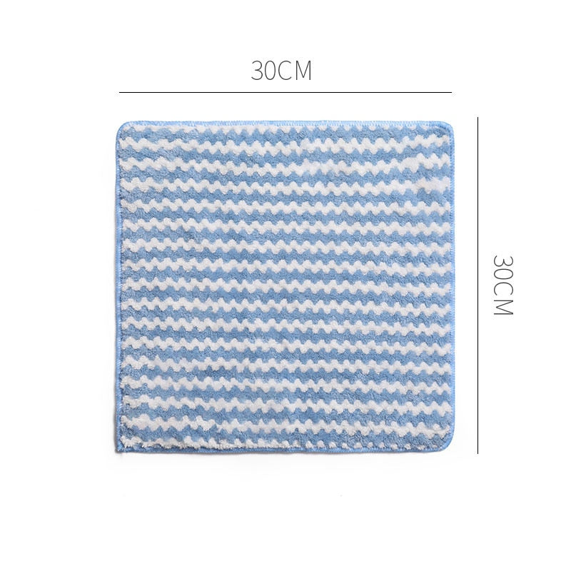 Reusable Scratch-free Microfiber Cleaning Cloth