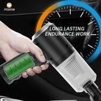 Wireless Vacuum Cleaner Dual Use for Home and Car 120W High Power Powerful Vacuum Cleaner Black PCMOS 1PC