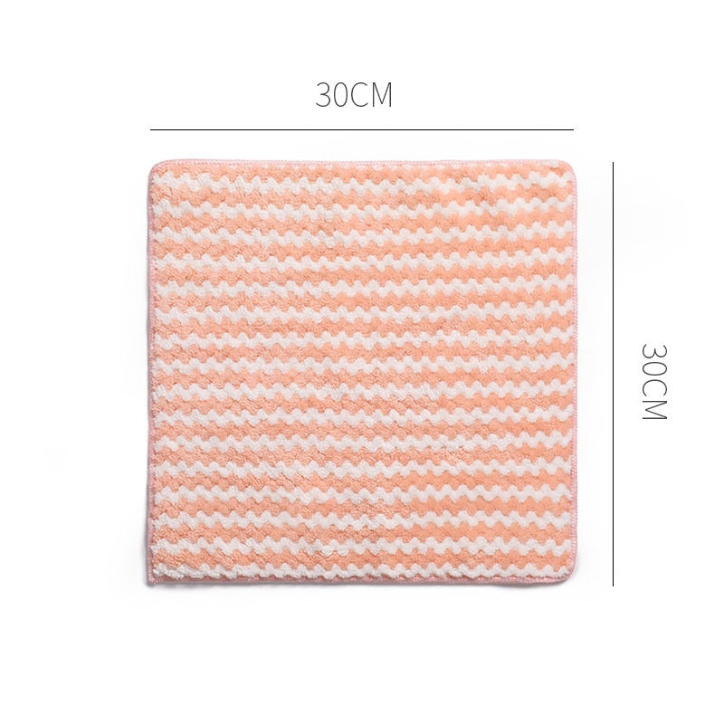 Reusable Scratch-free Microfiber Cleaning Cloth