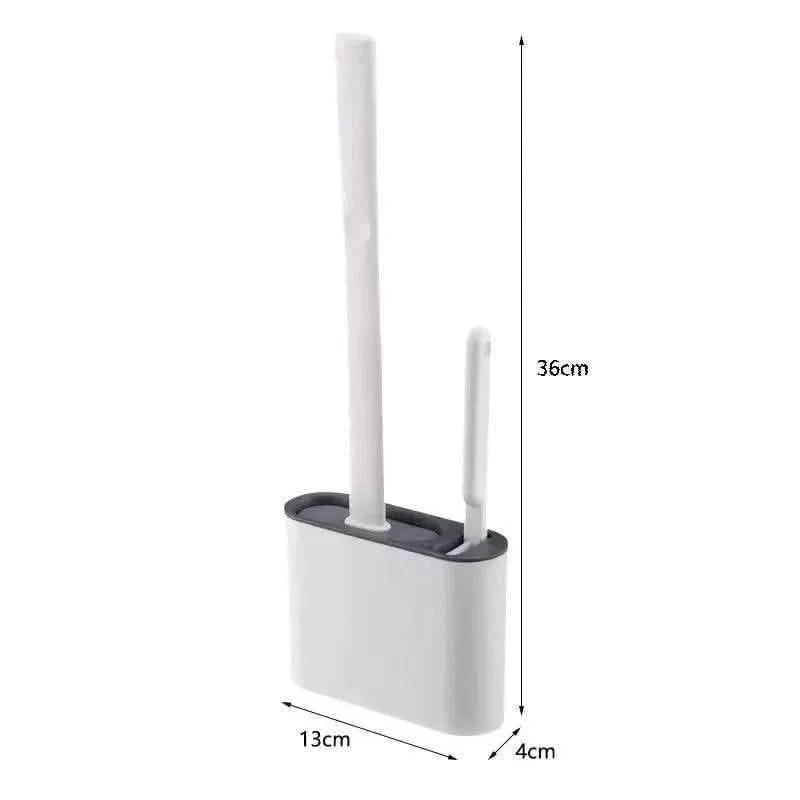 Wall Hanging Toilet Brush With Holder