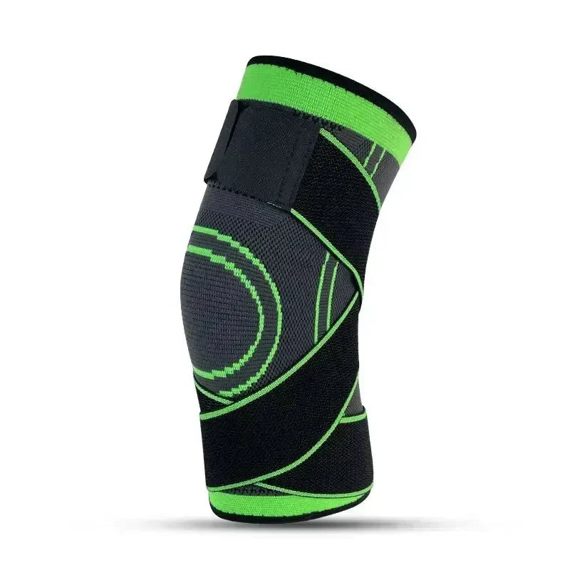Knee Compressions Sleeve with Adjustable Straps for Running Working All Day