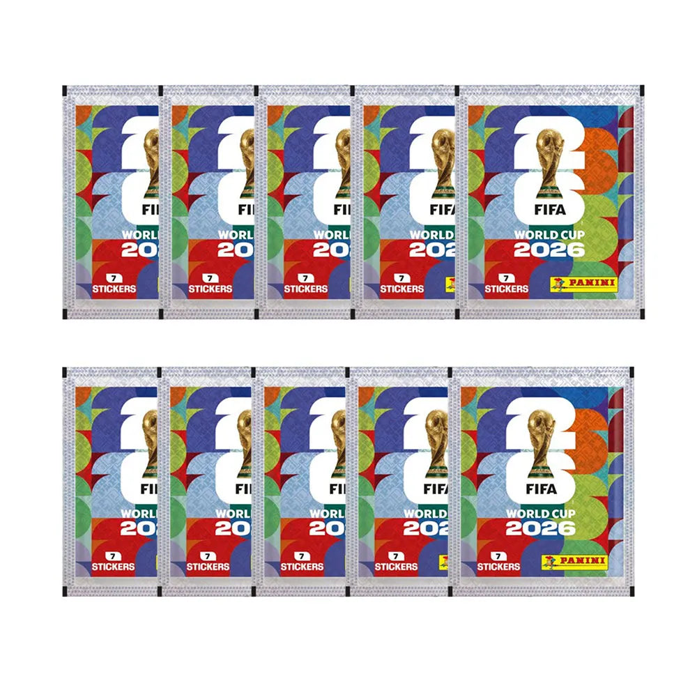 2026 Genuine Panini Official FIFA World Cup Soccer Card Sticker Pack & Album Limited Edition Collection Soccer Memorabilia Set
