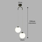 Luna Pendant Light | Nordic Modern Glass Globe Design