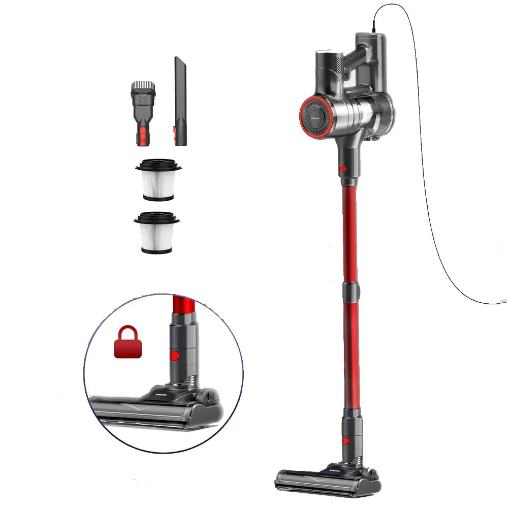 INSE Corded Vacuum Cleaner 600W 23KPa Stick Vacuum
