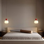 Nordic Pumpkin Pendant Light | Modern LED Ceiling Lamp