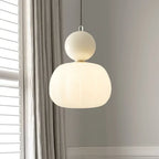 Nordic Pumpkin Pendant Light | Modern LED Ceiling Lamp