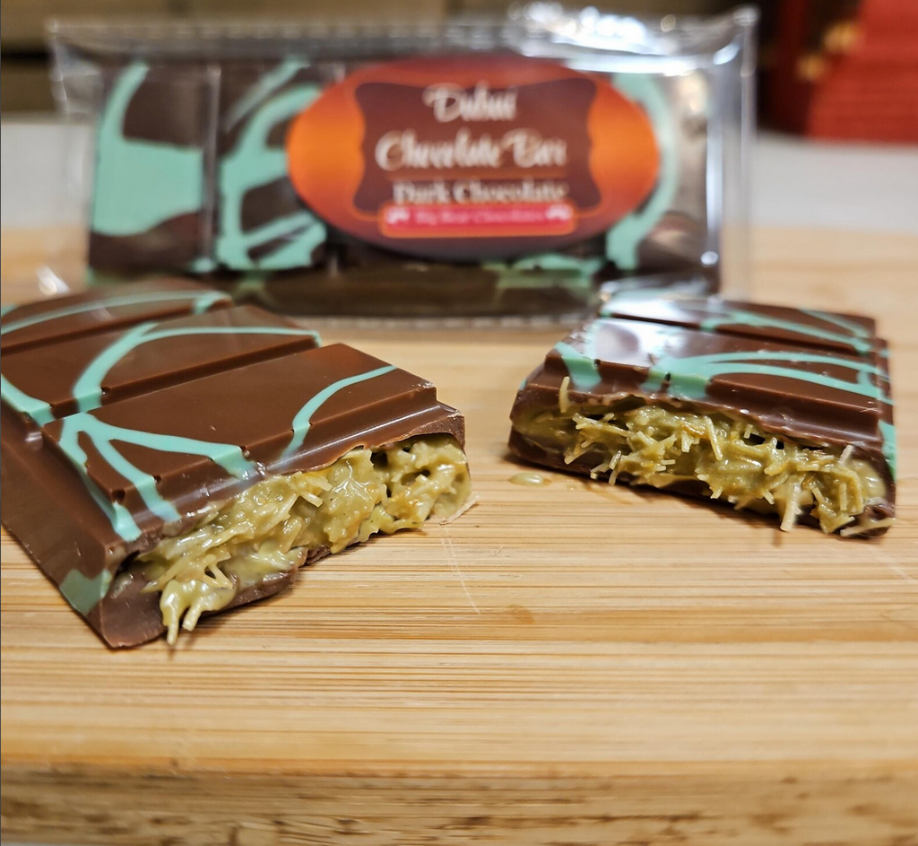 Dubai Chocolate Bar ( Milk Or Dark Chocolate )