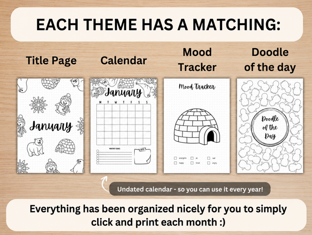 2026 BIG Journal Bundle - PRINTABLE Journal Pages - Digital Planner Pages - A5 & A4 Size - 2026 Journal - Digital Download - 194 Pages
