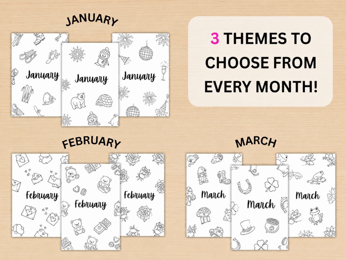2026 BIG Journal Bundle - PRINTABLE Journal Pages - Digital Planner Pages - A5 & A4 Size - 2026 Journal - Digital Download - 194 Pages
