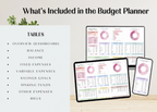 Monthly Budget Planner – English, Google Sheets,