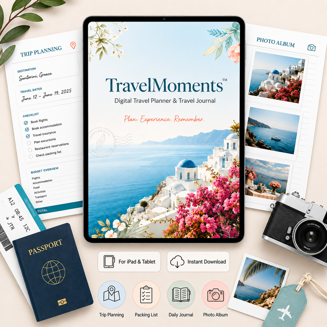 ReiseMomente™ – Digital Travel Planner & Travel Journa