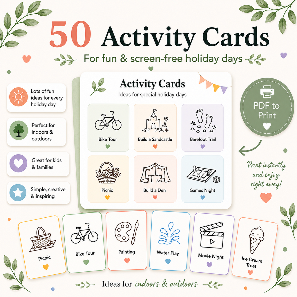 Summer Holiday Planner for Kids