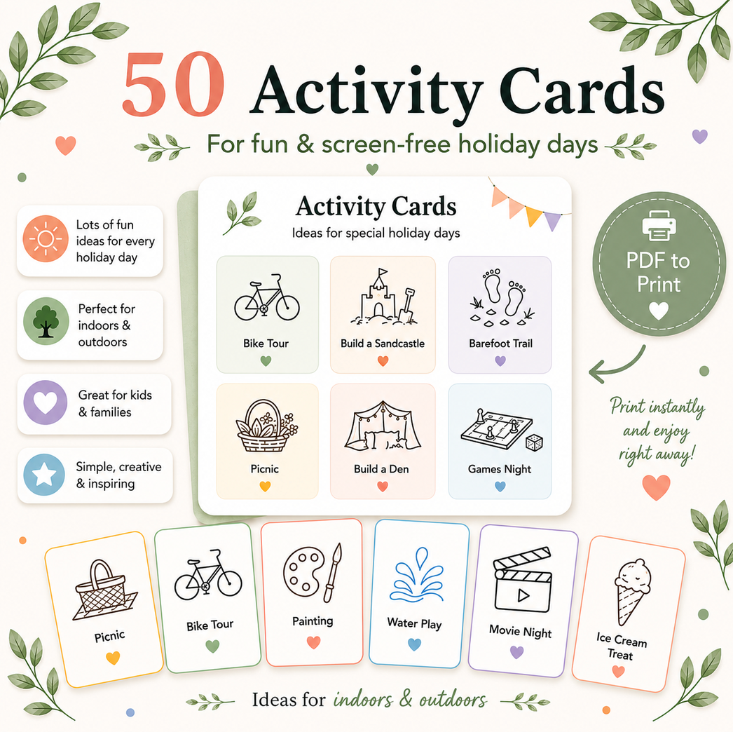 Summer Holiday Planner for Kids