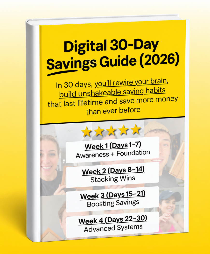 Digital 30 Day Saving Guide 2026