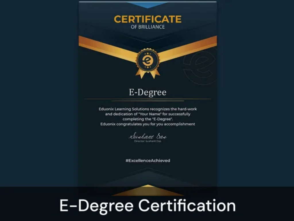 Claude AI Professional E-Degree