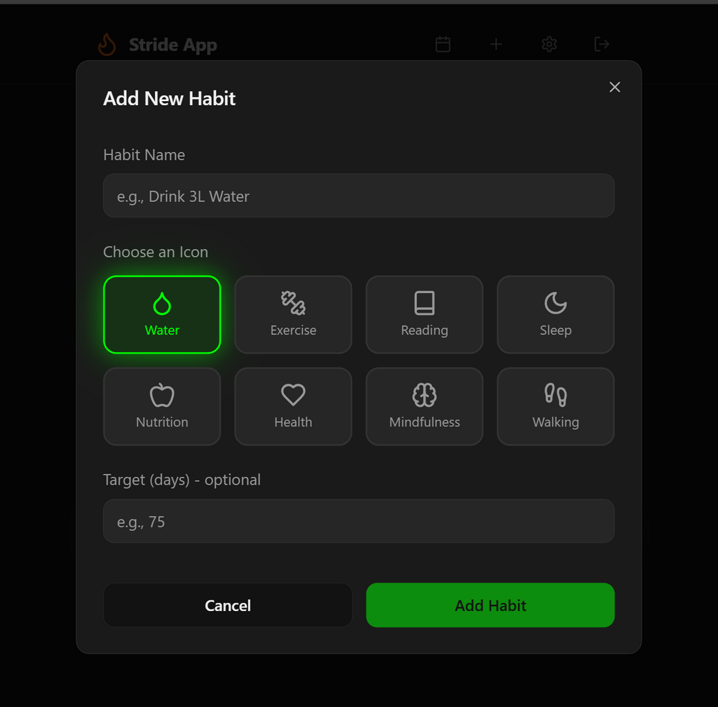 Stride | Habit & Goal Tracker App (Price Doubled Due to Demand)
