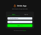 Stride | Habit & Goal Tracker App (Price Doubled Due to Demand)