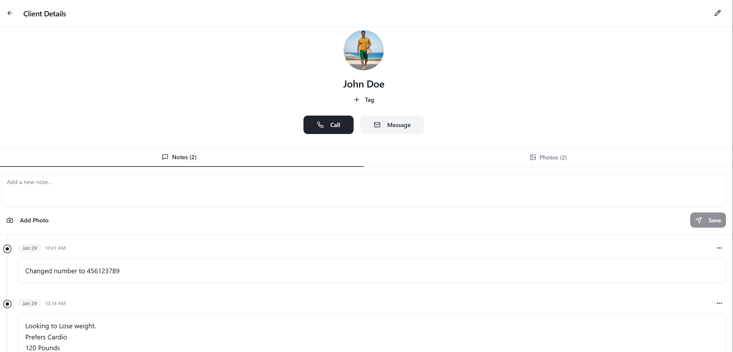 Client Folio | "Pocket CRM App" for Pros (Price Doubled Due to Demand)