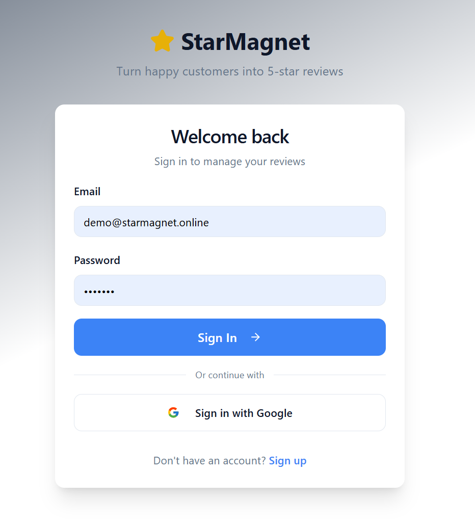 Star Magnet | Review & Reputation App (Price Doubled Due to Demand)