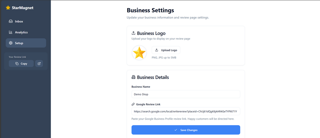 Star Magnet | Review & Reputation App (Price Doubled Due to Demand)