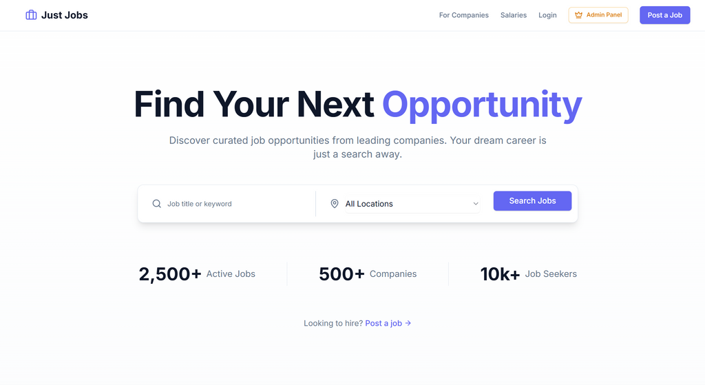 Buy White-Label Job Board App: Ready-Made Recruitment SaaS (Price Doubled Due to Demand)