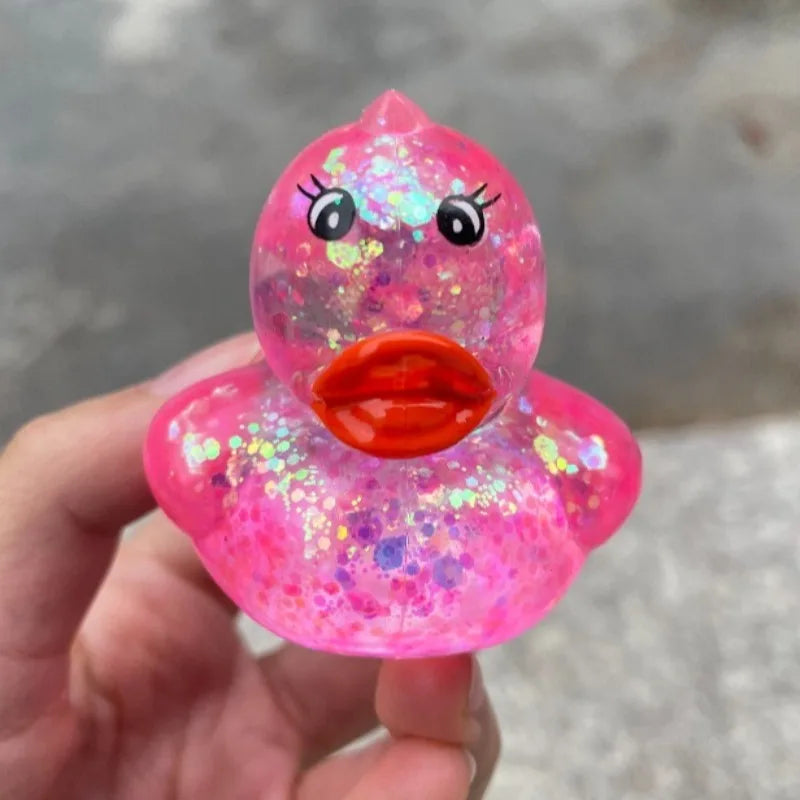 Squishy Maltose Aurora Duck Stress Relief Toy | Slow Rising Squeeze Toy