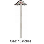 T-Type Woodworkers Edge Rule Protractor