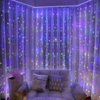 LED Curtain Garland 6x3M/3x3M USB Power Fairy Lights with Remote Control for Christmas New Year Window Decor Festoon Lighting