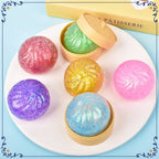 Mini Dumpling Squishy | Glitter Steamer Bun Squeeze Toy
