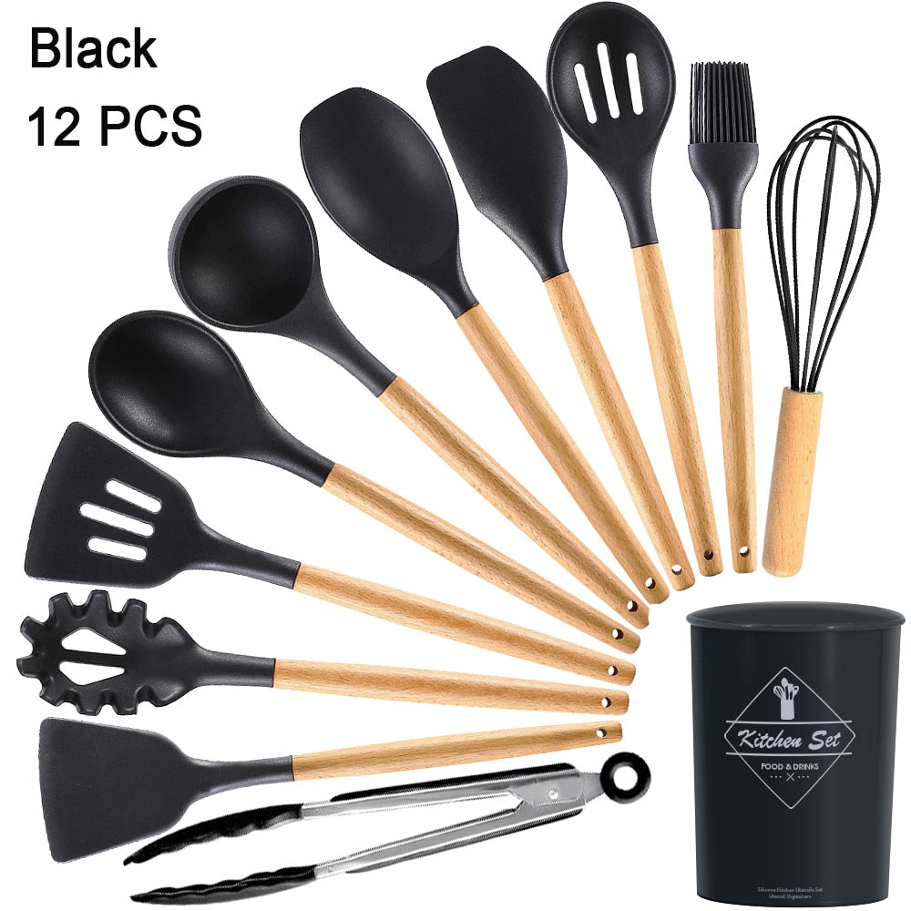 Silicone Cooking Set