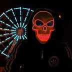 Horror Skull LED Light Full Face Cosplay Mask