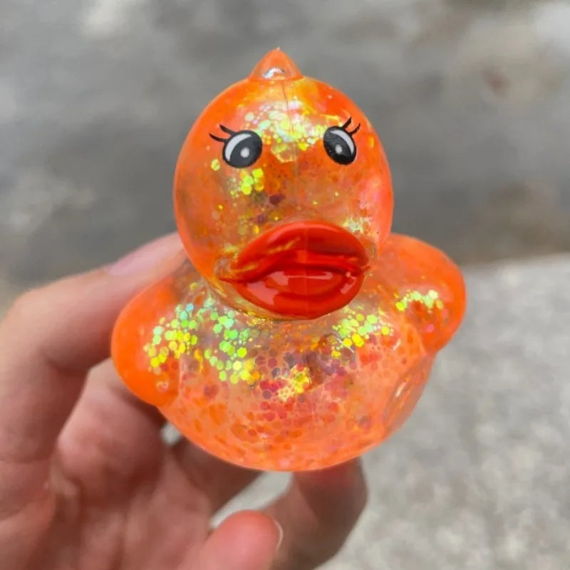 Squishy Maltose Aurora Duck Stress Relief Toy | Slow Rising Squeeze Toy