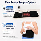 Red Light Therapy Belt 660nm 850nm Near Infrared For Muscle Relief