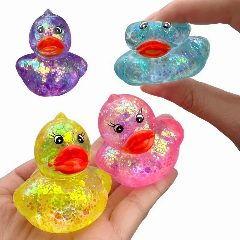 Squishy Maltose Aurora Duck Stress Relief Toy | Slow Rising Squeeze Toy