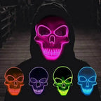 Horror Skull LED Light Full Face Cosplay Mask