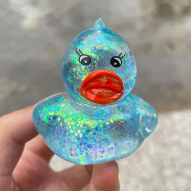 Squishy Maltose Aurora Duck Stress Relief Toy | Slow Rising Squeeze Toy