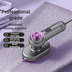 Portable Mini Steam Iron for Clothes Foldable Handheld Electric Ironer Wet Dry Garment Steamer Ironing Machine Travel Home Appli