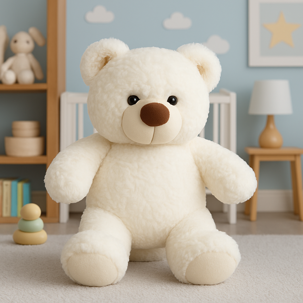 Snow Snuggle Bear Plush Toy