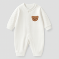 Soft Ribbed Baby Overall