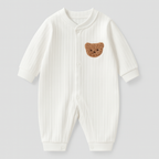 Soft Ribbed Baby Overall