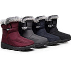 Womens Waterproof Heeled Snow Boot
