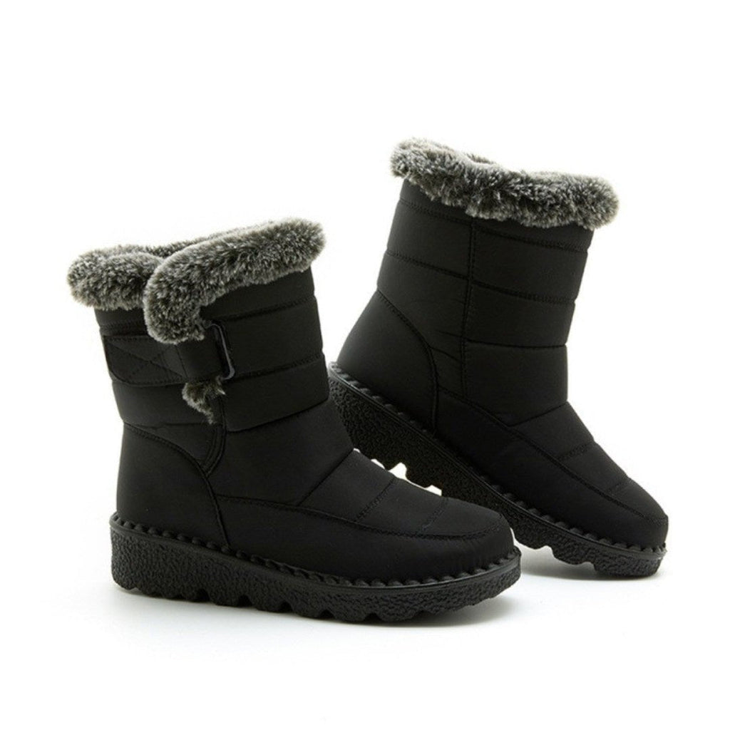 Womens Waterproof Heeled Snow Boot