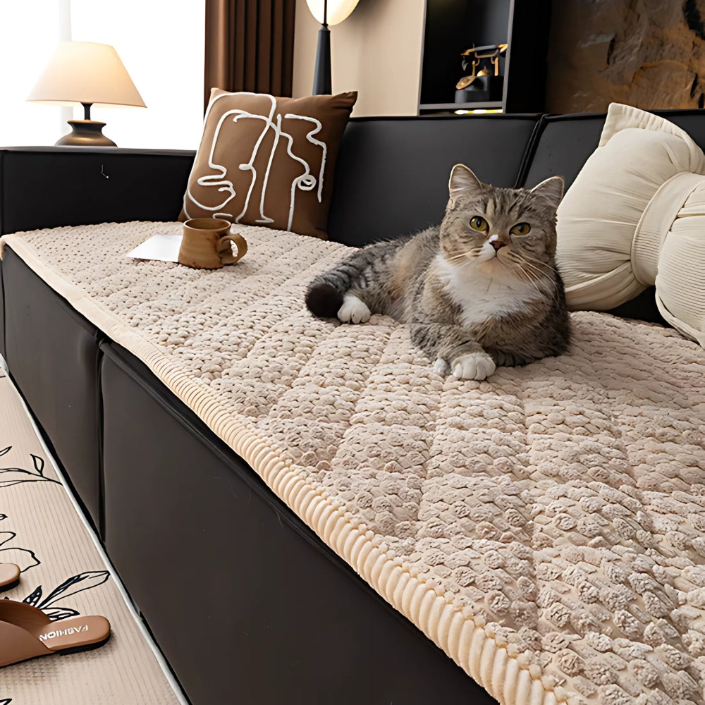 Knit Non-Slip Sofa Cover