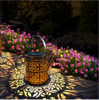 Moroccan Solar LED Garden Lantern