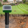 Solar-Powered Rodent Repellent Stakes