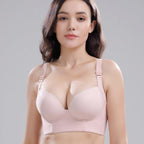 Deep Cup Bra with Built-In Shapewear
